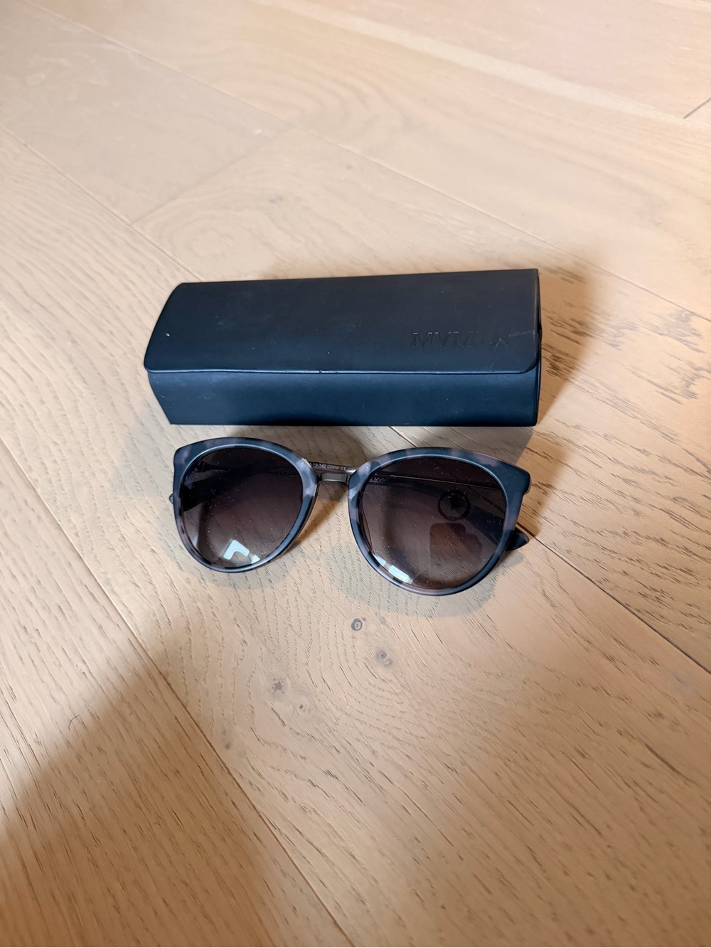 MVMT Women's Tortoiseshell Frame Sunglasses with Gradient Brown Lenses